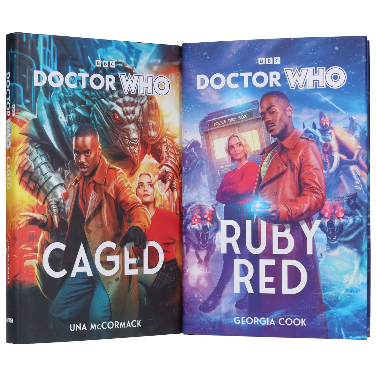 Doctor Who: Ruby Red & Caged By Georgia Cook & Una McCormack 2 Books C ...