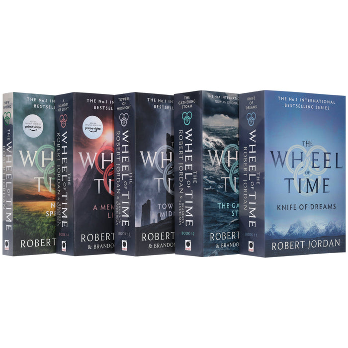 The Wheel of Time by Robert Jordan: Books 11-14 & New Spring Collection Set - Fiction - Paperback Fiction Hachette