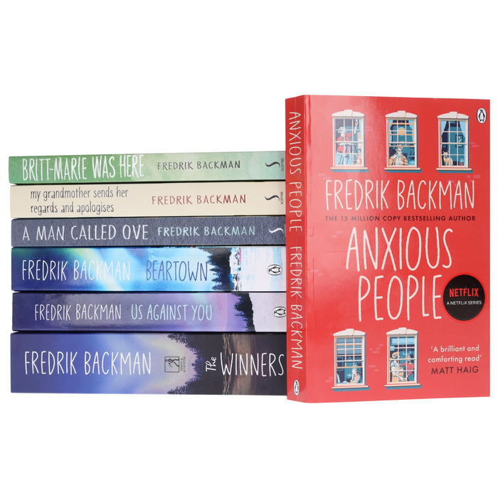 Fredrik Backman 7 Books Collection Set - Fiction - Paperback Fiction Simon & Schuster