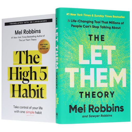 The Let Them Theory & The High 5 Habit by Mel & Sawyer Robbins 2 Books Collection Set - Non Fiction - Paperback/Hardback Non-Fiction Hay House UK Ltd
