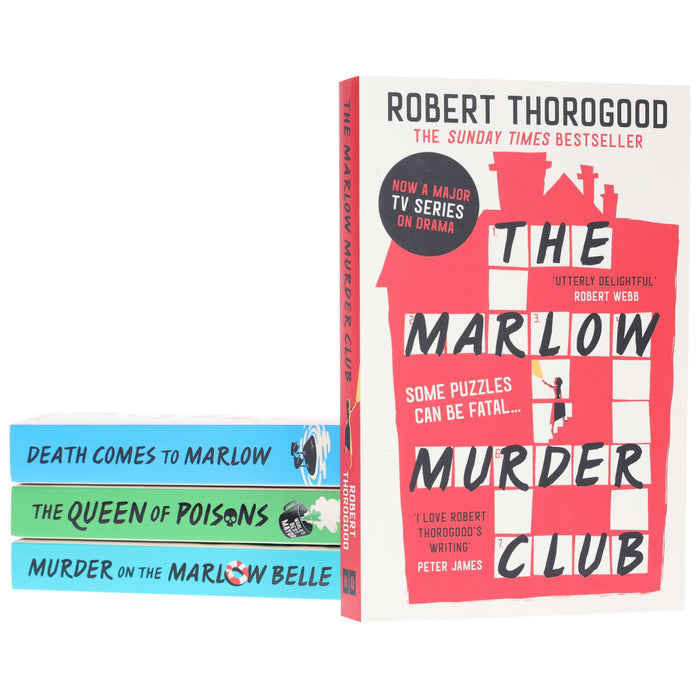 The Marlow Murder Club Mysteries By Robert Thorogood 4 Books Collection Set - Fiction - Paperback Fiction HarperCollins Publishers