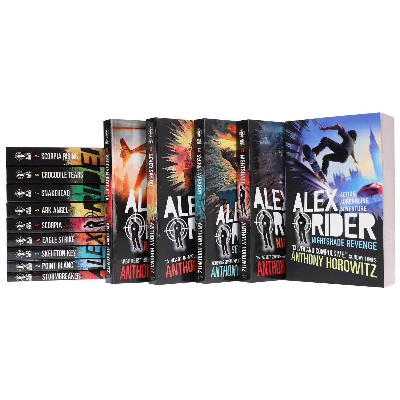 Alex Rider The Complete Missions by Anthony Horowitz: 14 Books Collect ...