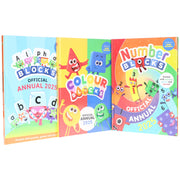 Numberblocks, Colourblocks & Alphablocks Annual 2025 By Sweet Cherry Publishing: 3 Books Collection Set - Ages 3-5 - Hardback 0-5 Sweet Cherry Publishing