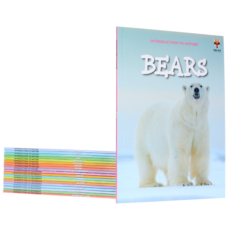 Introduction to Nature and Geography by Jasmine Brooke 20 Book Collection Box Set - Ages 7+ - Paperback 7-9 Fox Eye Publishing