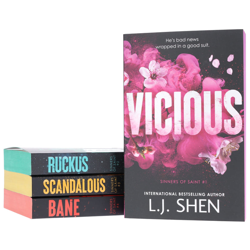 Sinners of Saint Series by L.J. Shen 4 Books Collection Set - Fiction - Paperback Fiction Hachette