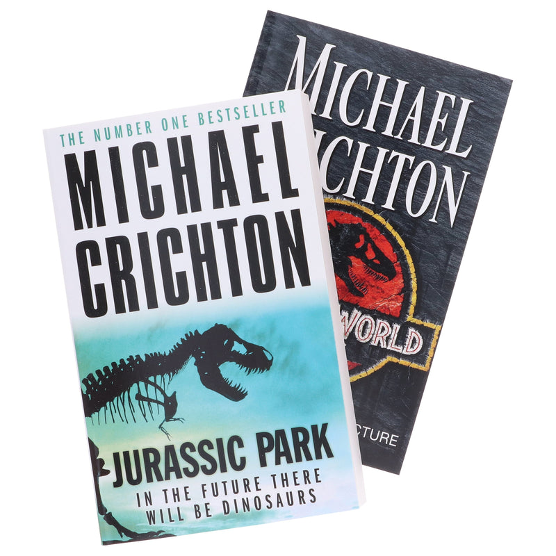 Jurassic Park & The Lost World by Michael Crichton: 2 Books Collection Set - Fiction - Paperback Fiction Penguin Random House