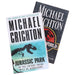 Jurassic Park & The Lost World by Michael Crichton: 2 Books Collection Set - Fiction - Paperback Fiction Penguin Random House