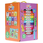 A Case of Numberblocks 12 Mini Books Collection Box Set - Ages 0-5 - Board Book 0-5 Sweet Cherry Publishing