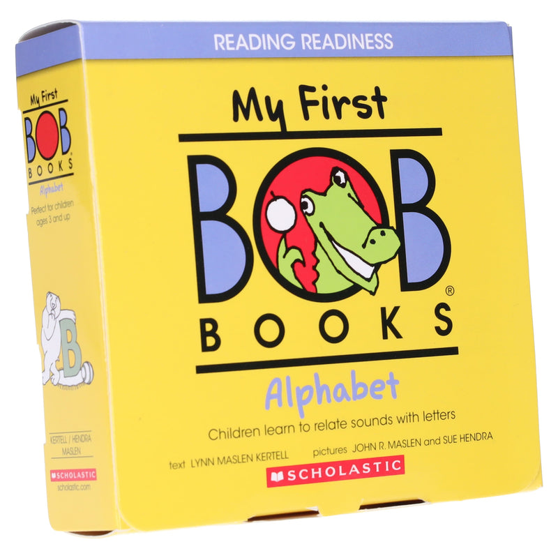 My First Bob Books: Alphabet (Stage: Reading Readiness) 12 Books Collection Set By Scholastic - Ages 3-6 - Paperback 0-5 Scholastic