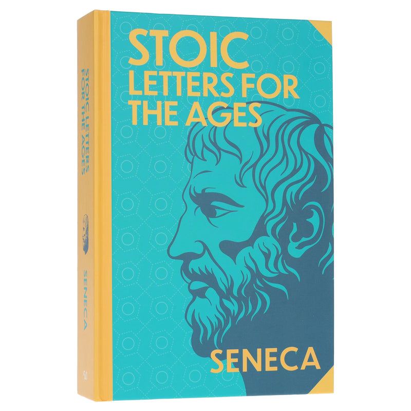 Stoic Letters for The Ages by Seneca - Fiction - Sprayed Edges Hardback Fiction Wilco Books