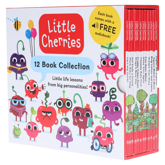 Mr Men Christmas Collection & The Little Cherries Little Life Lessons from Big Personalities: 26 Books Box Set - Ages 0-5 - Paperback 0-5 Various
