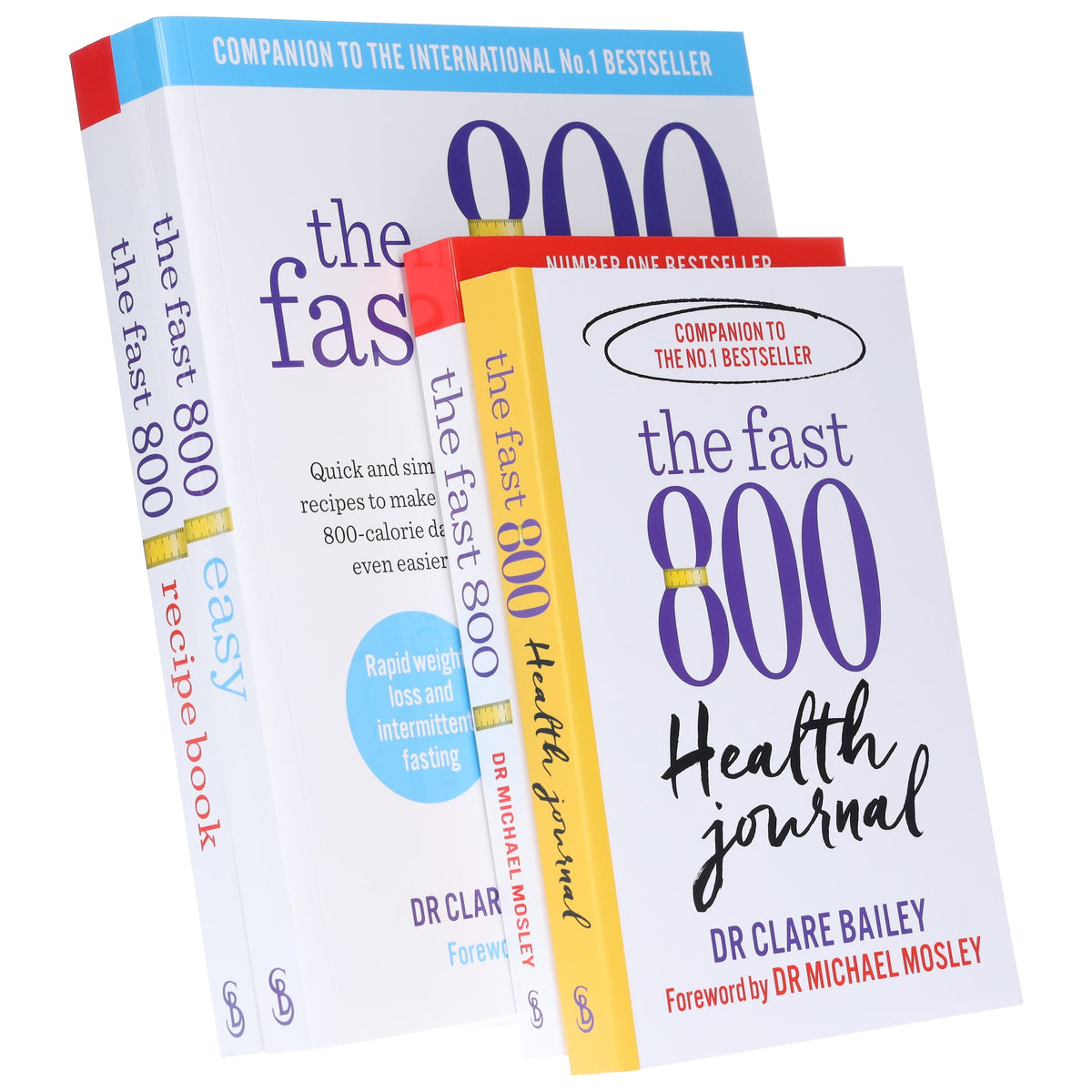 The Fast 800 Collection (The Fast 800, Health Journal, Easy & Recipe B ...