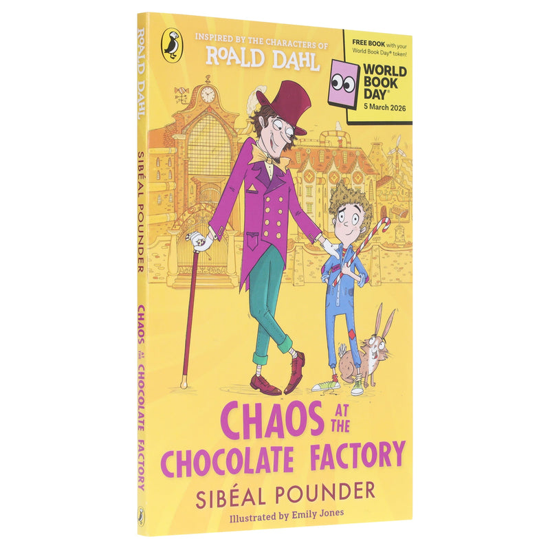 Chaos at the Chocolate Factory: World Book Day 2026 by Roald Dahl & Sibéal Pounder - Ages 7-11 - Paperback 7-9 Penguin Random House