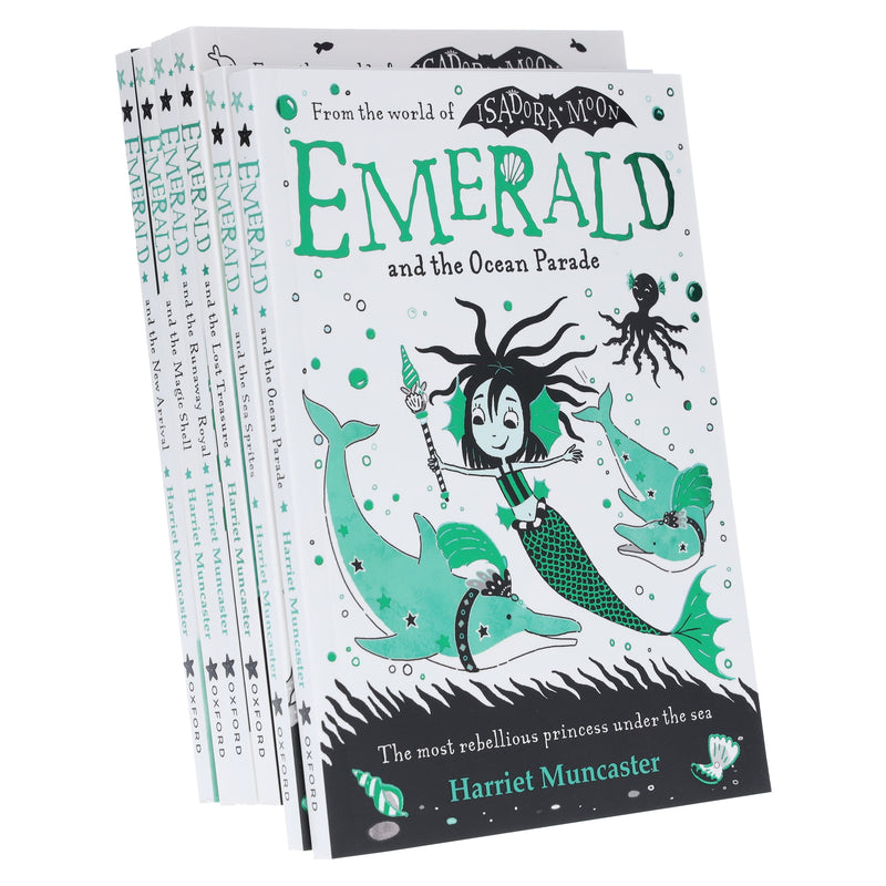 Emerald Series Book 1-6 (World of Isadora Moon) By Harriet Muncaster: 6 Books Collection Set - Ages 5-7 - Paperback 5-7 Oxford University Press