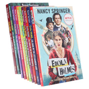 Enola Holmes Mysteries Series By Nancy Springer 10 Books Collection Set - Ages 9+ - Paperback 9-14 Bonnier Books Ltd