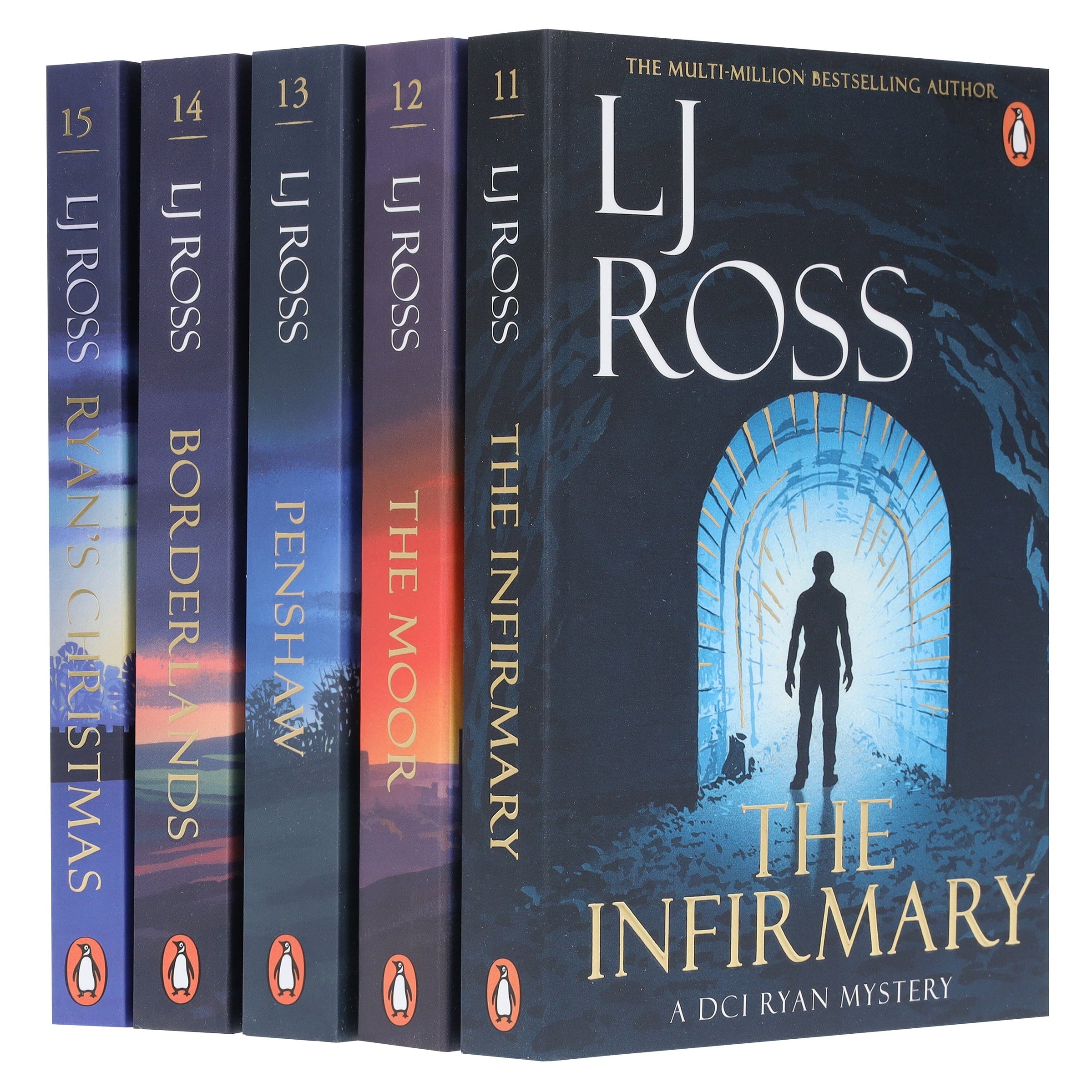 The DCI Ryan Mysteries (Vol. 11-15) By LJ Ross 5 Books Collection Set ...