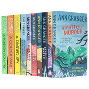 British Spy & Mystery Crime Series Bundle by Ann Granger & Charles Cumming: 10 Book Set – Fiction – Paperback Fiction Various
