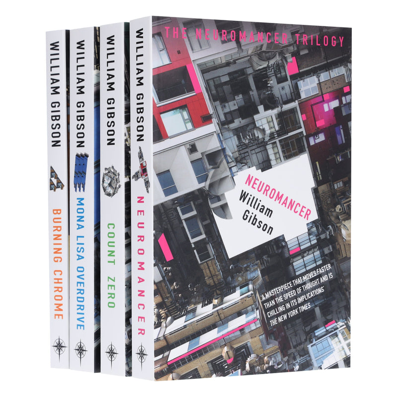 Sprawl Series by William Gibson 4 Books Collection Set - Fiction - Paperback Fiction Hachette