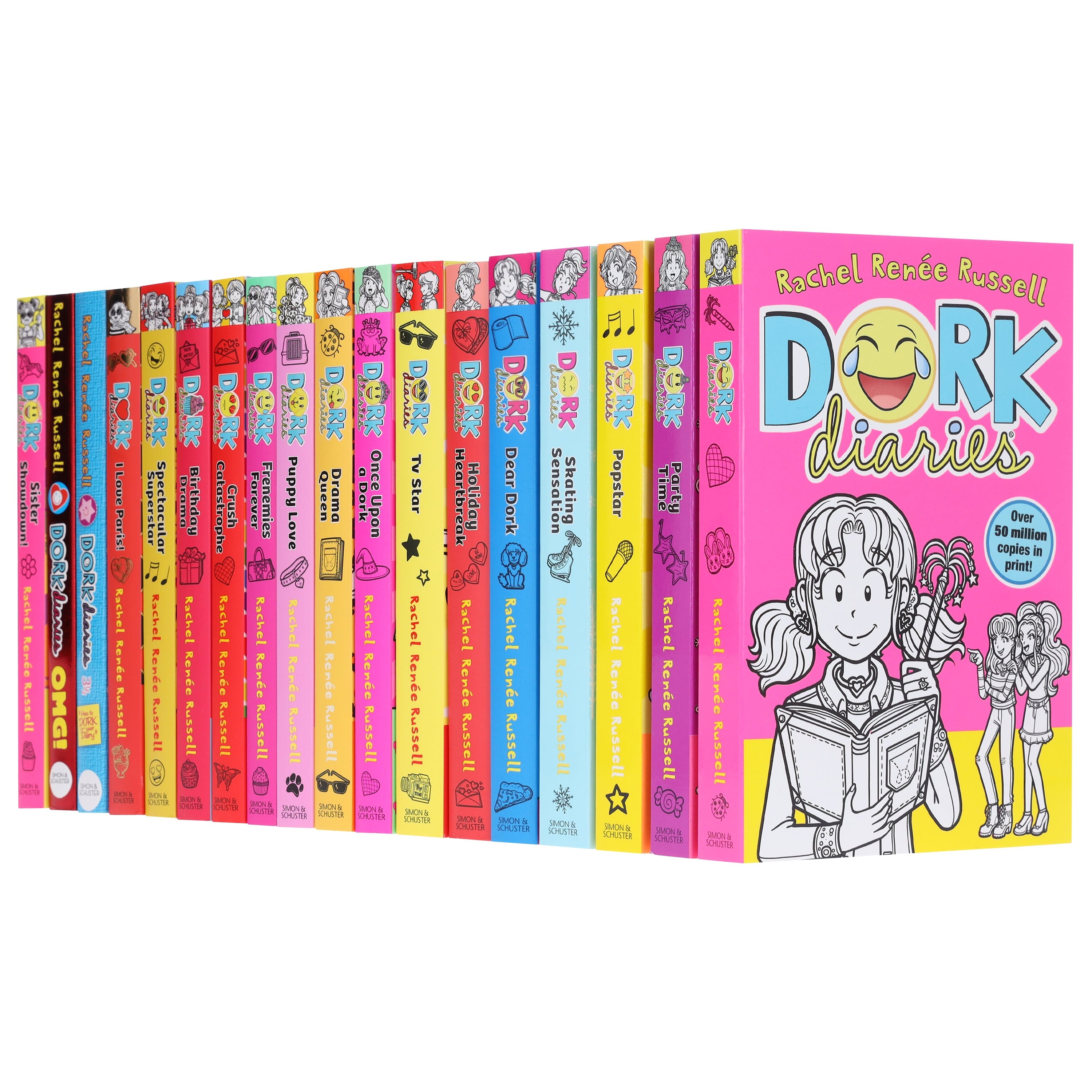 Dork Diaries Series By Rachel Renee Russell 18 Books Collection