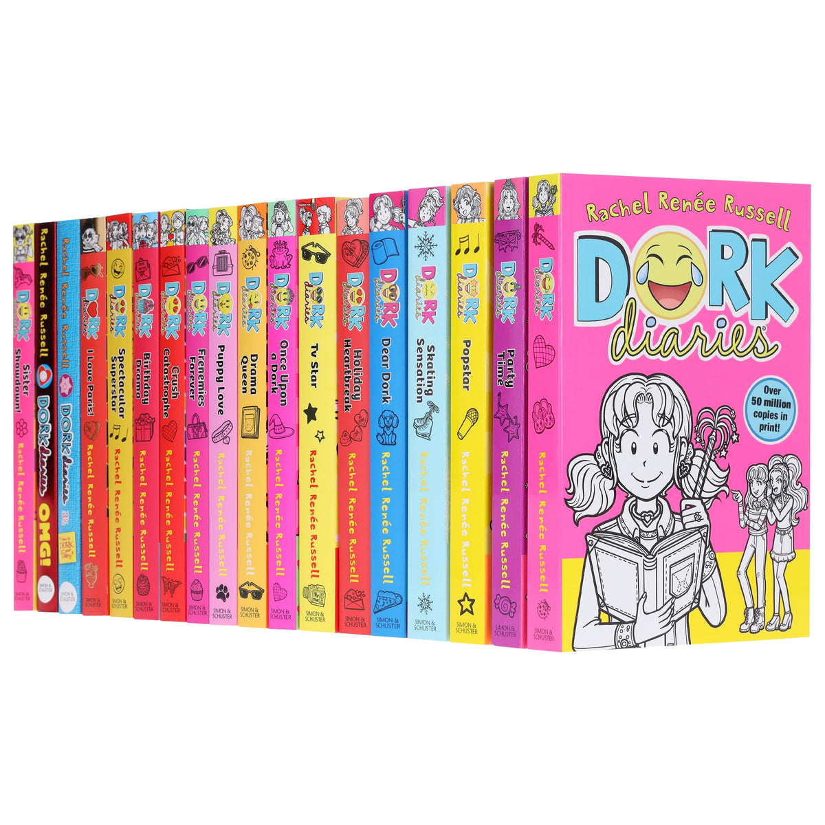 Dork Diaries Series By Rachel Renee Russell 18 Books Collection