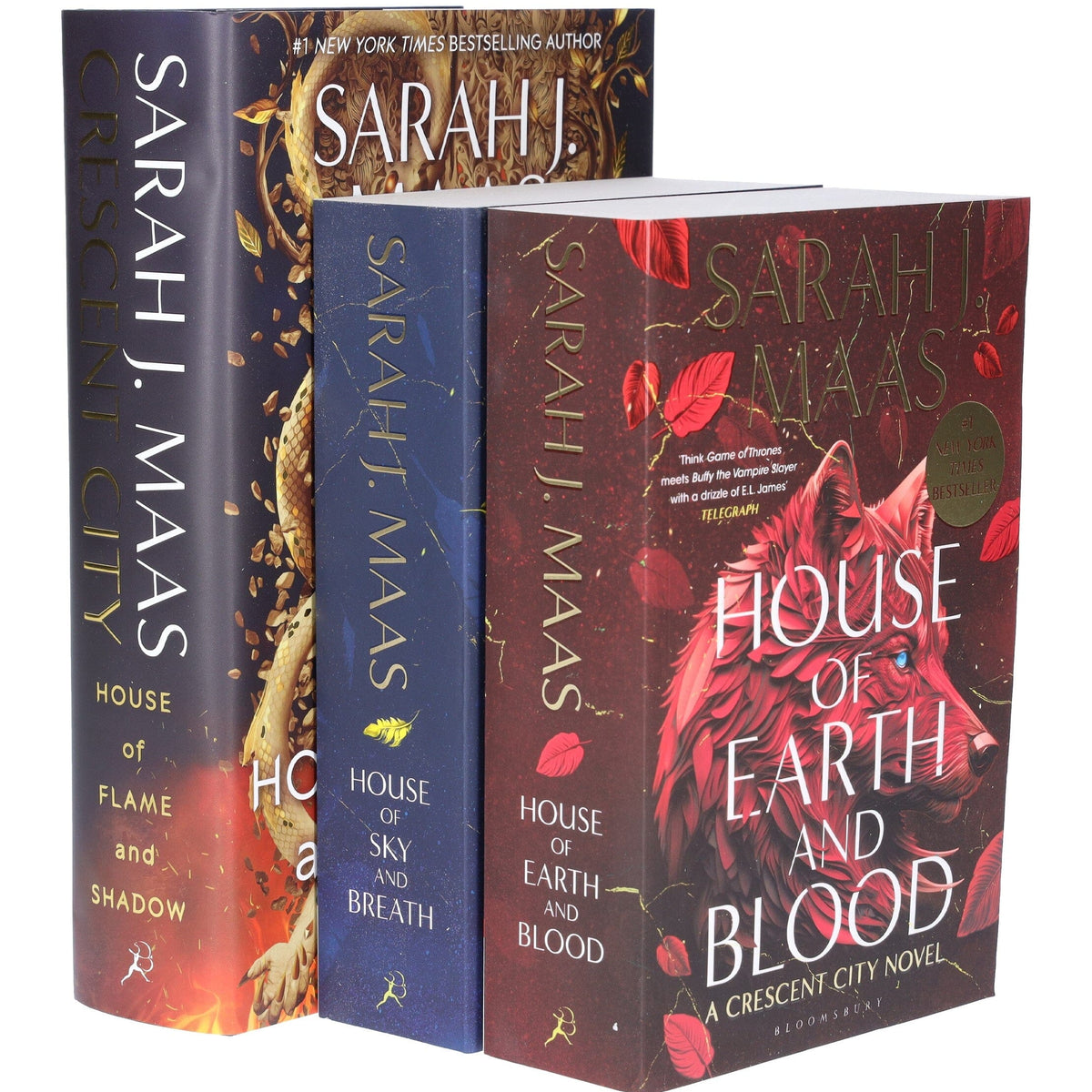 Crescent City Series by Sarah J. Maas: 3 Books Collection Set