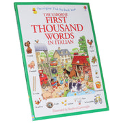 Usborne First Thousand Words In Italian: Illustrated Children Book By Heather Amery - Ages 5+ - Paperback 5-7 Usborne Publishing Ltd