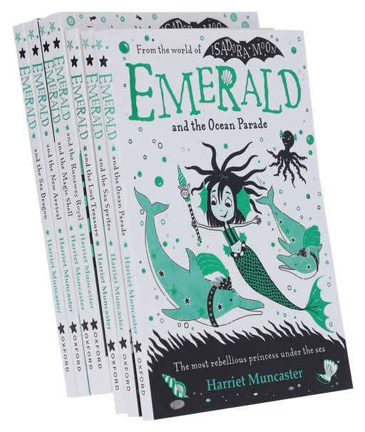 Emerald Series Book 1-7 (World of Isadora Moon) By Harriet Muncaster: 7 Books Collection Set - Ages 5-7 - Paperback 5-7 Oxford University Press