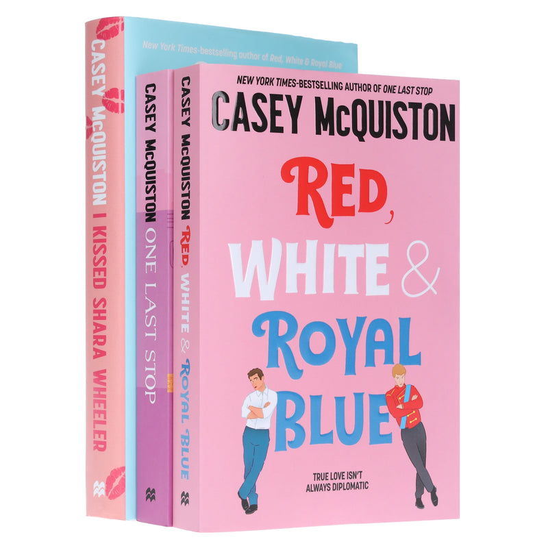 Red, White & Royal Blue by Casey McQuiston 3 Books Collection Set - Fiction - Paperback/Hardback Fiction Macmillan