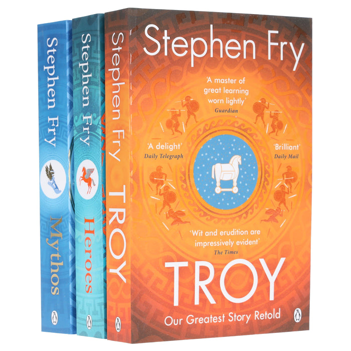 Greek Myths Series By Stephen Fry 3 Books Collection Set - Fiction - Paperback Fiction Penguin