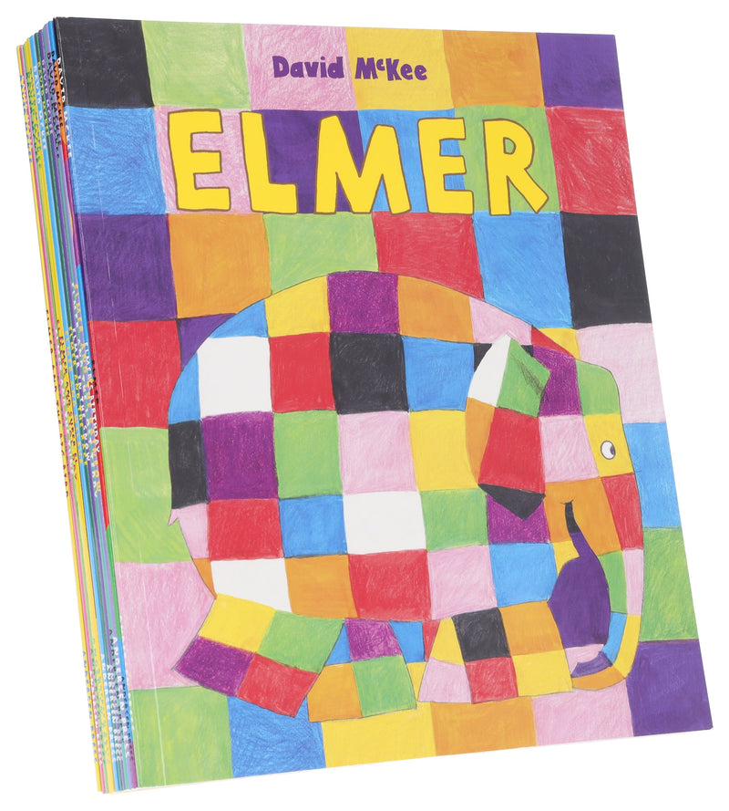 Elmer Picture 12 Books Collection by David McKee - Ages 5+ - Paperback 5-7 Andersen Press Ltd