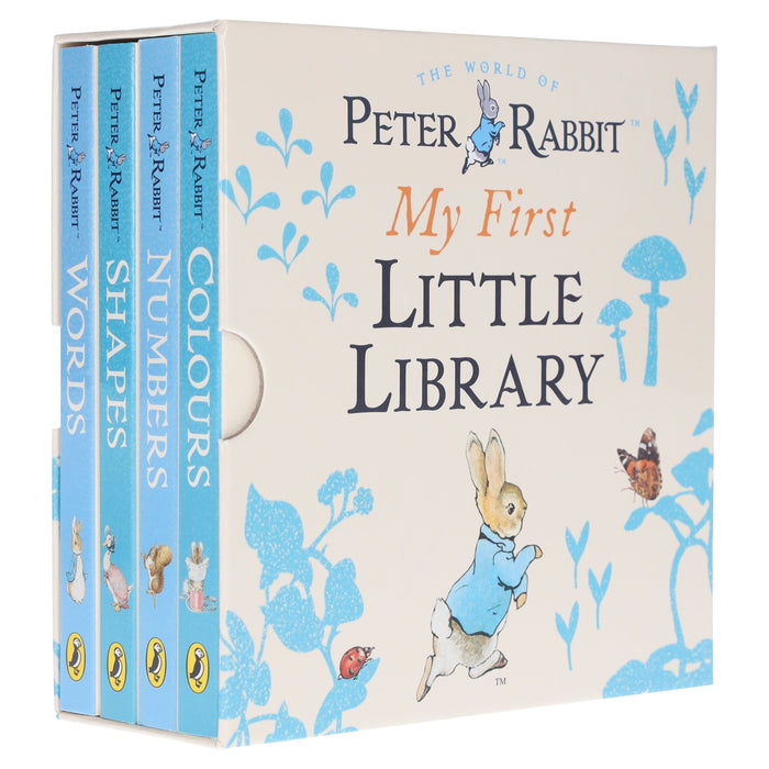 Peter Rabbit My First Little Library by Beatrix Potter 4 Books Collection Box Set - Ages 2+ - Board Book 3-5 Penguin Random House
