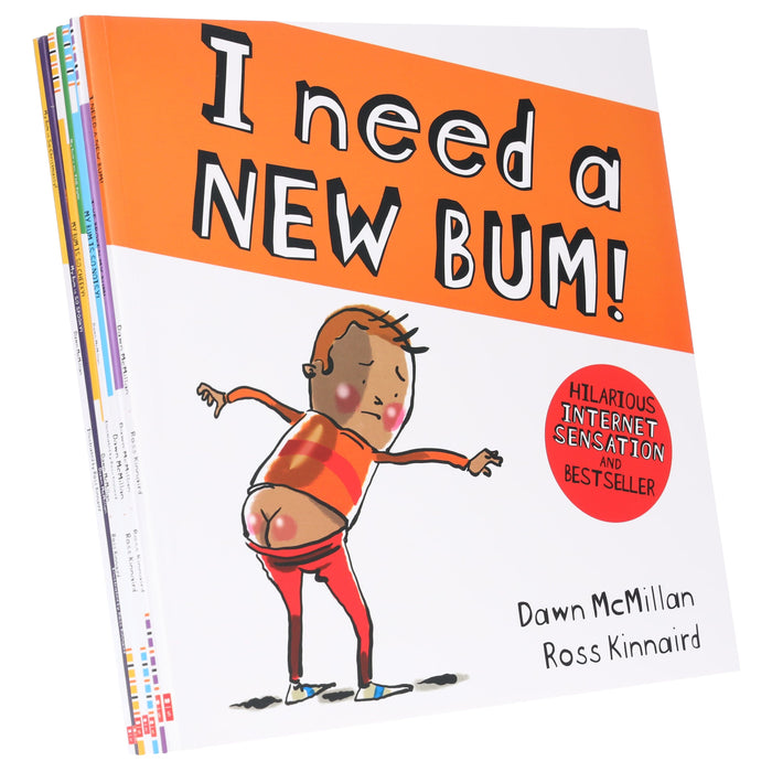 New Bum Series By Dawn McMillan 7 Books Collection Set - Ages 2-6 - Paperback 0-5 Scholastic