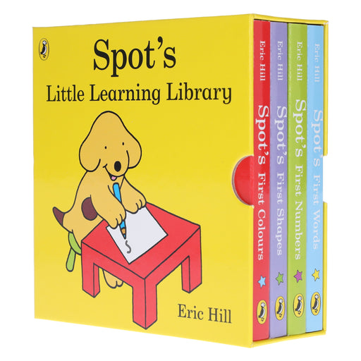 Spot's Little Learning Library by Eric Hill 4 Books Collection Box Set - Ages 2+ - Board Book 3-5 Penguin Random House