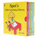 Spot's Little Learning Library by Eric Hill 4 Books Collection Box Set - Ages 2+ - Board Book 3-5 Penguin Random House