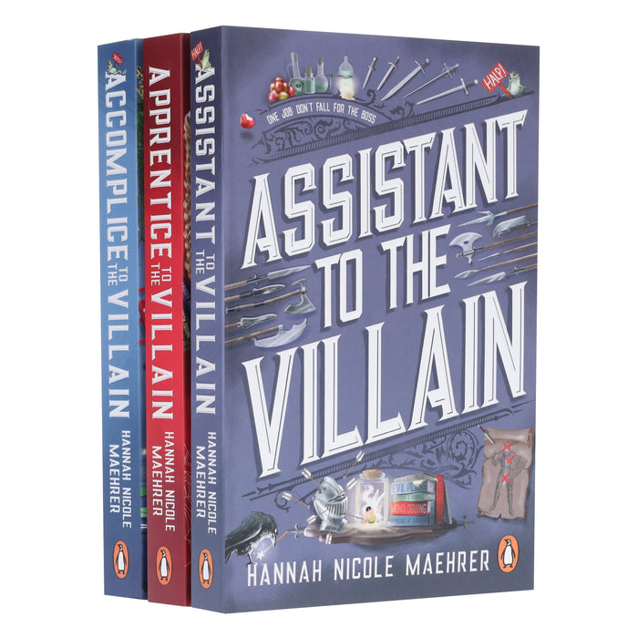 Assistant to the Villain Series By Hannah Nicole Maehrer 3 Books Collection Set - Fiction - Paperback Fiction Penguin Random House