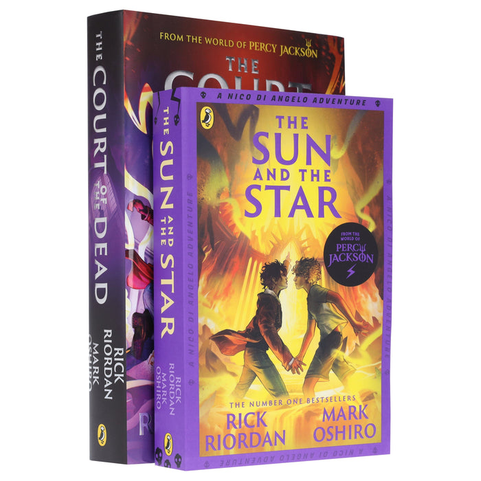 A Nico di Angelo Adventures Series by Rick Riordan & Mark Oshiro 2 Books Collection Set - Ages 9-17 - Paperback/Hardback 9-14 Penguin Random House