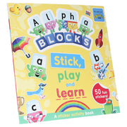 Alphablocks Stick, Play and Learn: A Sticker Activity Book by Sweet Cherry Publishing - Ages 3-6 - Paperback 0-5 Sweet Cherry Publishing