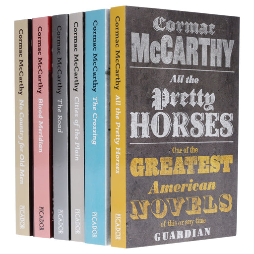 Cormac McCarthy 6 Books Collection Set - Fiction - Paperback Fiction Various
