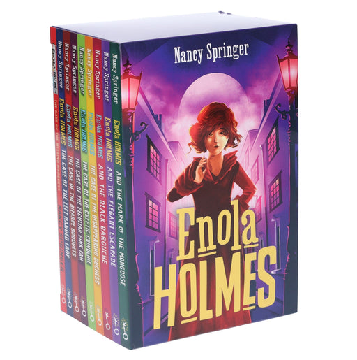 Enola Holmes Series By Nancy Springer Complete 9 Books Collection Set - Ages 9+ - Paperback 9-14 Bonnier Books Ltd