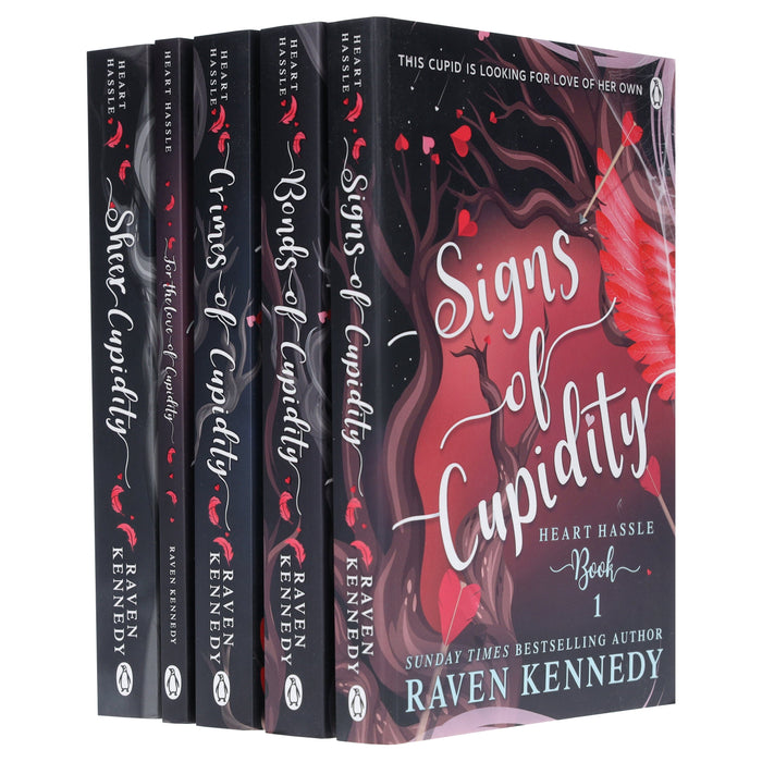 Heart Hassle Series by Raven Kennedy 5 Books Collection Set - Fiction - Paperback Fiction Penguin Random House