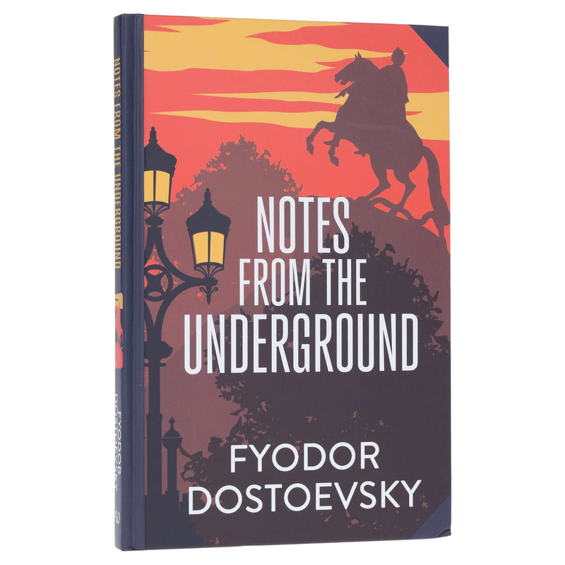Notes from Underground by Fyodor Dostoevsky - Fiction - Sprayed Edges Hardback Fiction Wilco Books