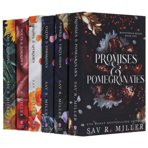 Monsters & Muses Series by Sav R. Miller 6 Books Deluxe Edition Collection Set - Fiction - Paperback Fiction Sourcebooks