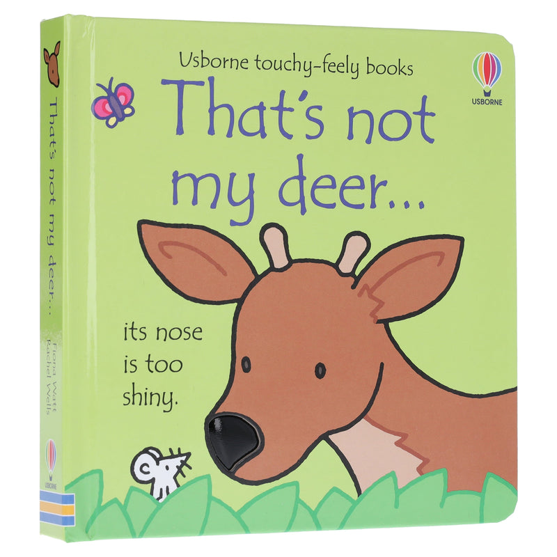 That's not my deer... by Fiona Watt (Usborne Touchy-Feely Books) - Ages 0-2 - Sprayed Edges Board Book 0-5 Usborne Publishing Ltd