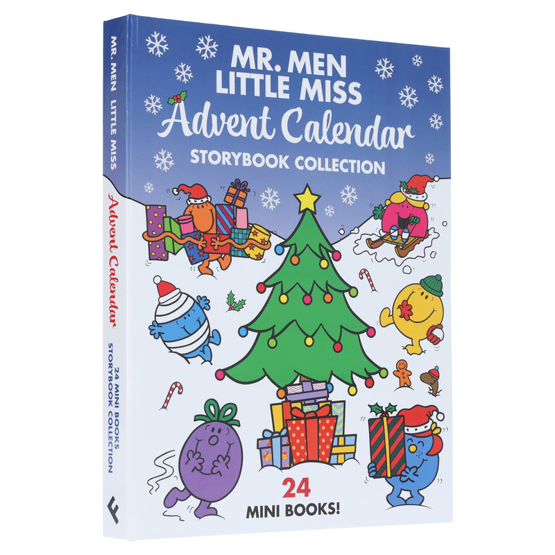 Mr. Men & Little Miss Christmas Advent Calendar: 24 Mini Books Collection - Ages 3+ - Paperback