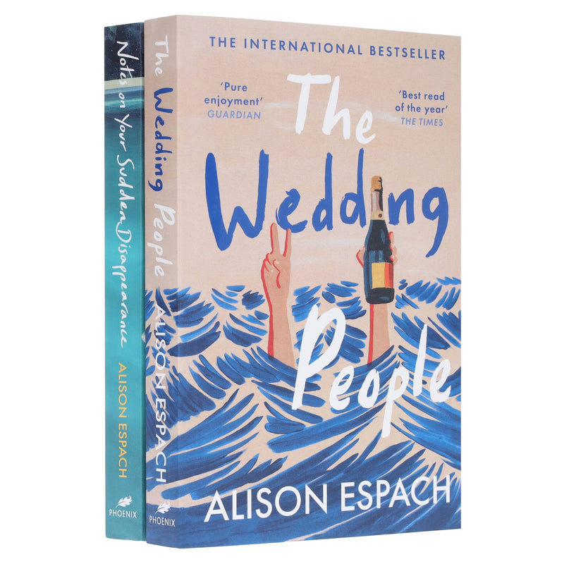 Alison Espach Collection (The Wedding People & Notes on Your Sudden Disappearance) 2 Books Set - Fiction - Paperback Fiction Hachette
