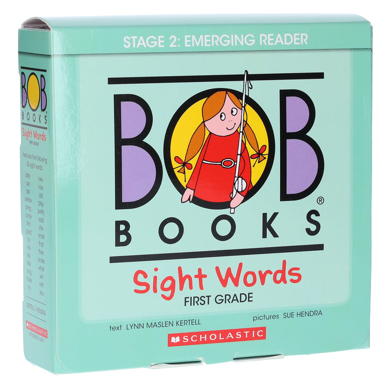 Bob Books: Sight Words First Grade (Stage 2: Emerging Reader) 10 Books Collection Set By Scholastic - Ages 3-6 - Paperback 0-5 Scholastic