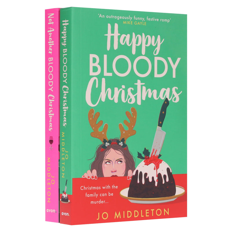 Christmas Murder Mysteries by Jo Middleton 2 Books Collection Set - Fiction - Paperback Fiction HarperCollins Publishers