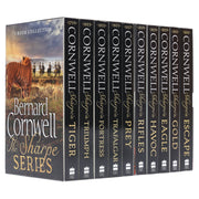 Sharpe by Bernard Cornwell 10 Books Collection Set - Fiction - Paperback Fiction HarperCollins Publishers