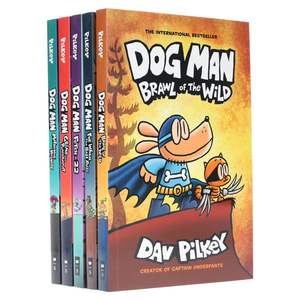 Dog Man by Dav Pilkey: Books 1-10 — Books2Door