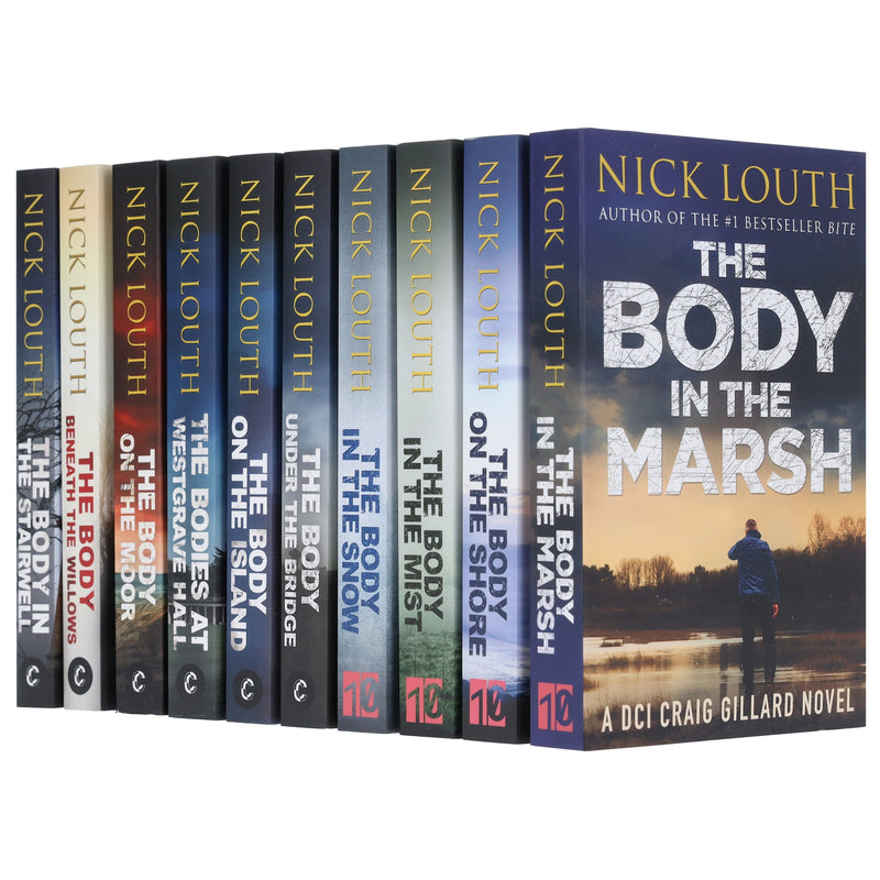 DCI Craig Gillard Crime Thrillers by Nick Louth 10 Books Collection Set - Fiction - Paperback Fiction Canelo
